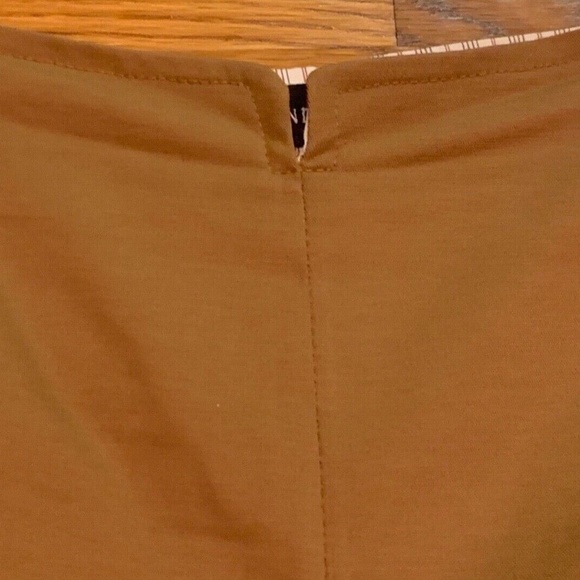 Randy Kemper Women's Tan Cotton Pants w/ side zipper, Size 6 - Picture 2 of 11